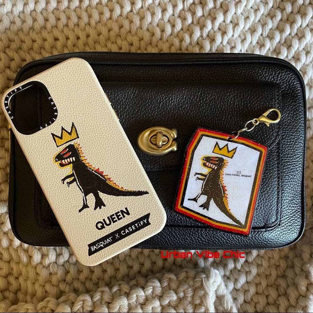 BASQUIAT Charm Keychain